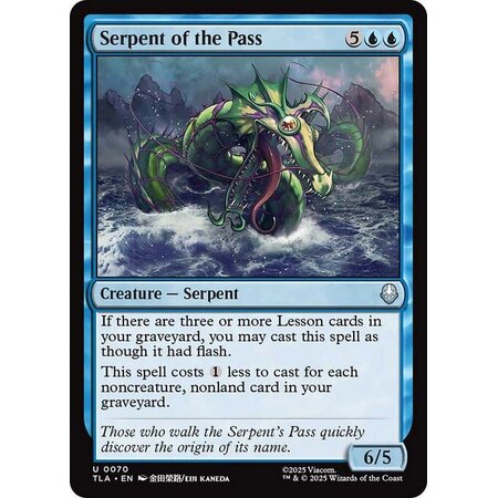 Serpent of the Pass - Foil