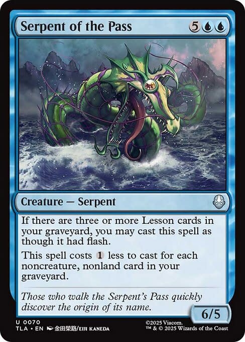 Serpent of the Pass - Foil