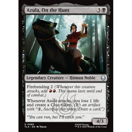 Azula, On the Hunt - Foil
