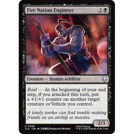 Fire Nation Engineer - Foil