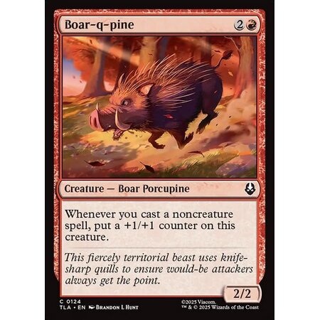 Boar-q-pine - Foil