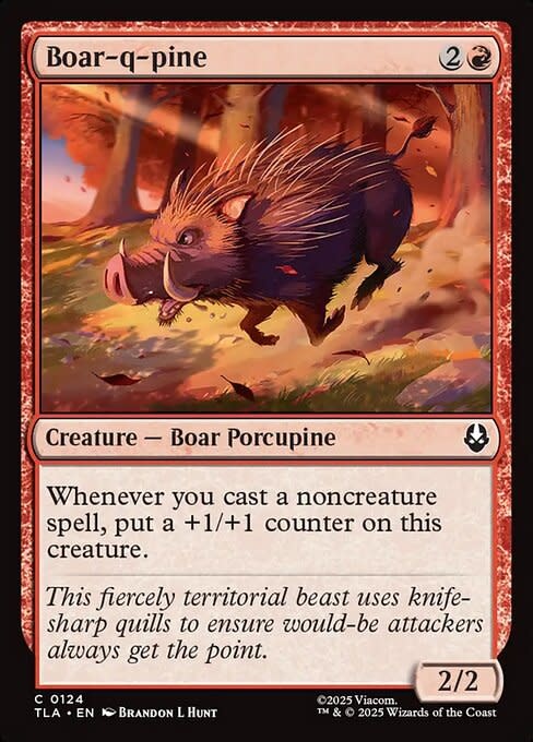 Boar-q-pine - Foil