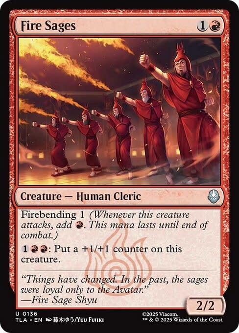 Fire Sages - Foil