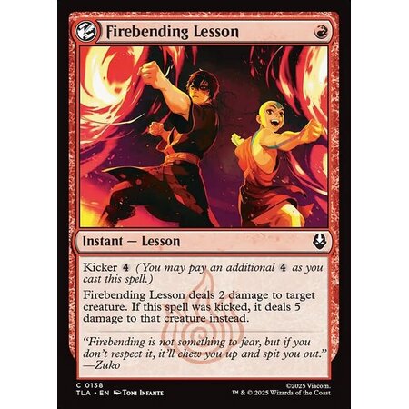Firebending Lesson - Foil