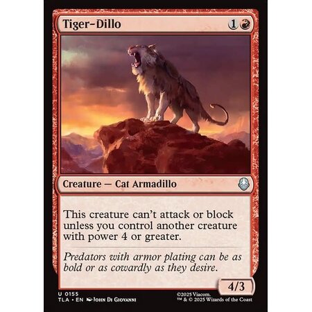 Tiger-Dillo - Foil