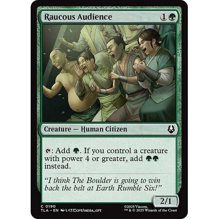 Raucous Audience - Foil
