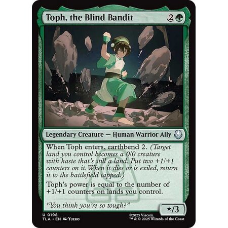 Toph, the Blind Bandit - Foil