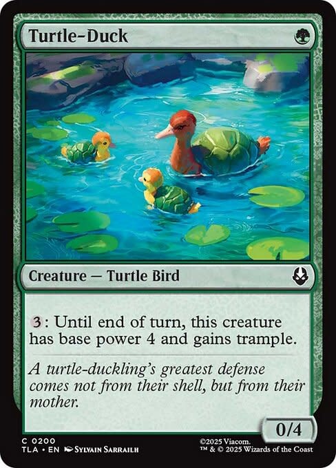Turtle-Duck - Foil