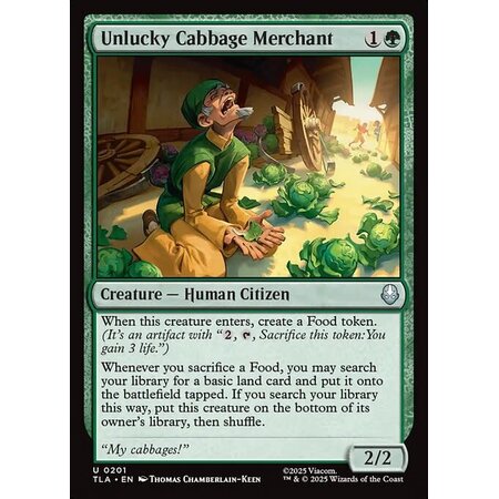 Unlucky Cabbage Merchant - Foil