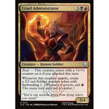 Cruel Administrator - Foil