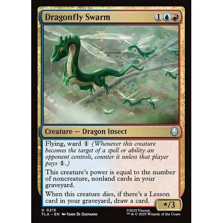 Dragonfly Swarm - Foil
