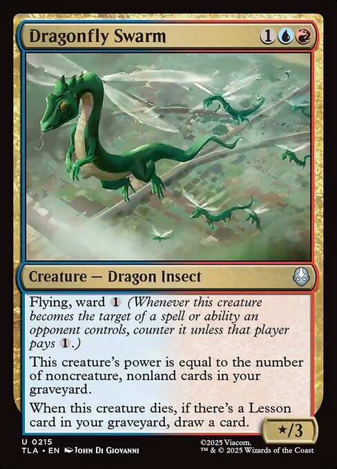 Dragonfly Swarm - Foil