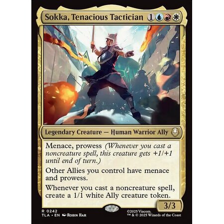 Sokka, Tenacious Tactician - Foil