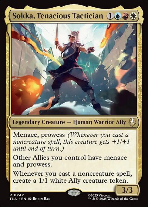 Sokka, Tenacious Tactician - Foil