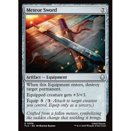 Meteor Sword - Foil