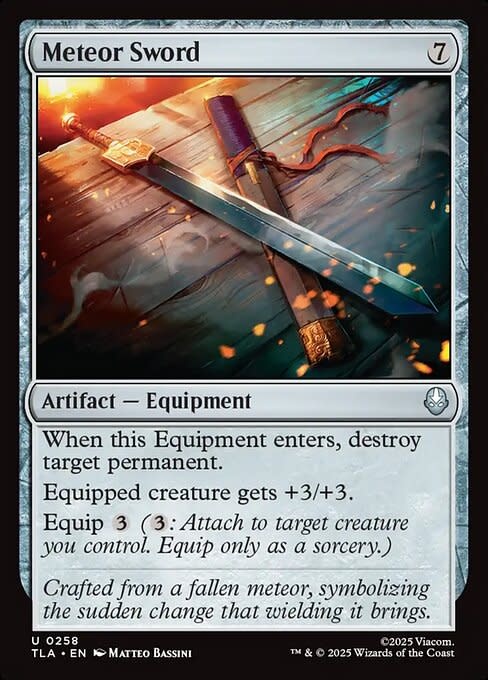 Meteor Sword - Foil