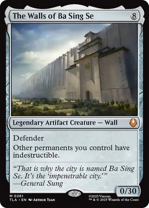 The Walls of Ba Sing Se - Foil