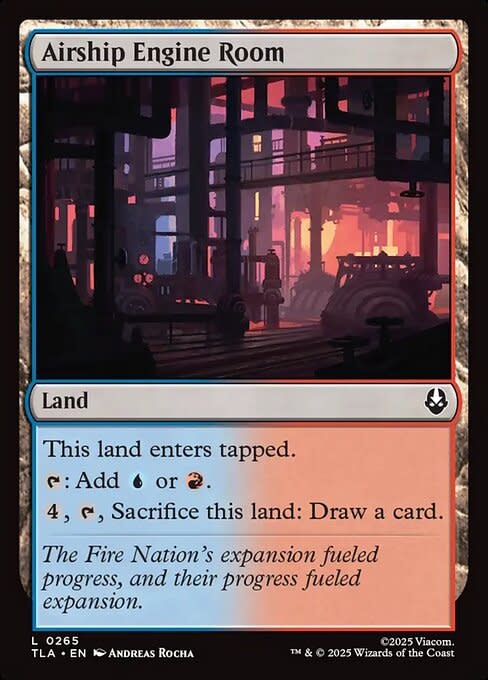 Airship Engine Room - Foil