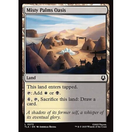 Misty Palms Oasis - Foil