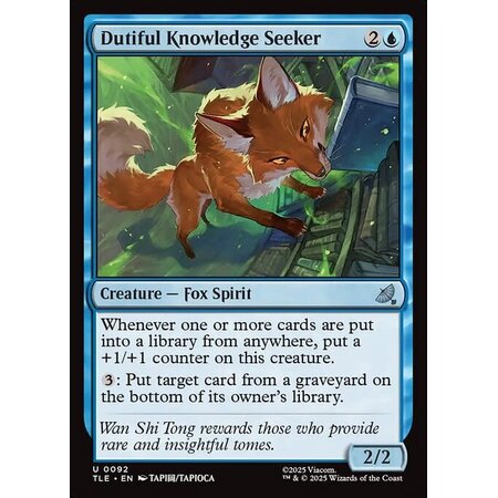 Dutiful Knowledge Seeker - Foil