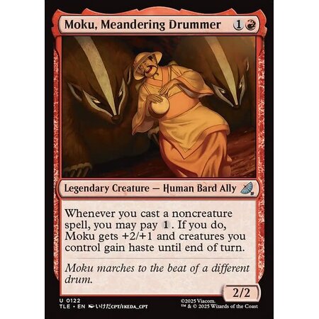 Moku, Meandering Drummer - Foil