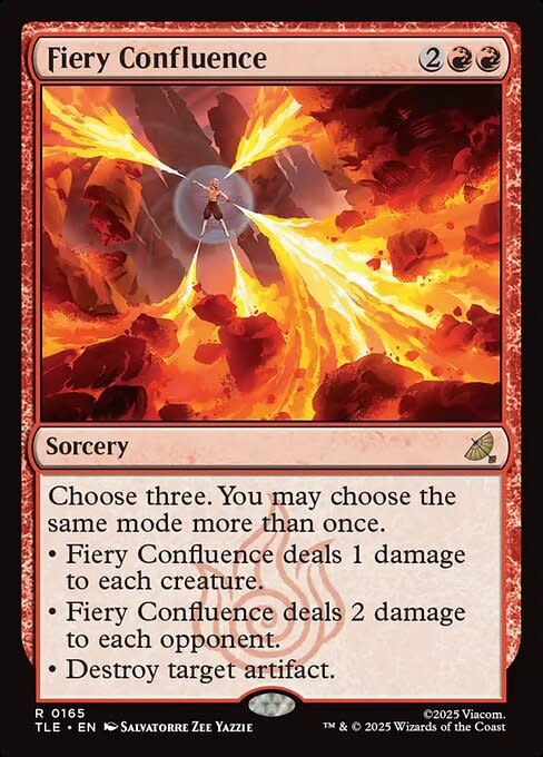 Fiery Confluence - Foil