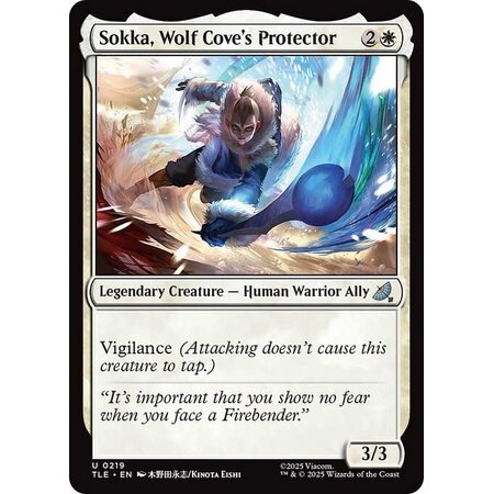 Sokka, Wolf Cove's Protector - Foil