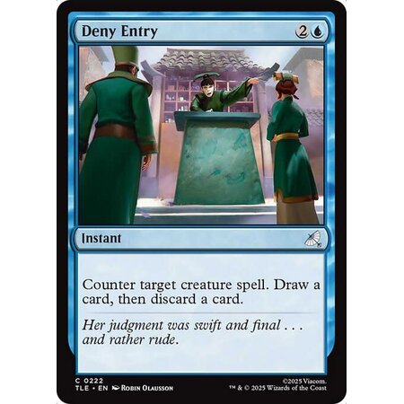 Deny Entry - Foil