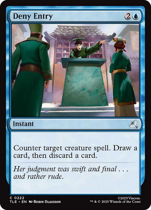 Deny Entry - Foil