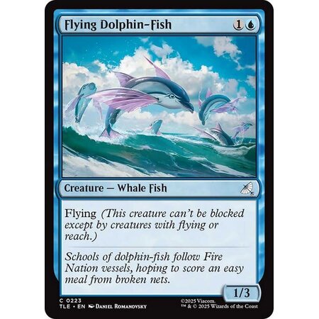 Flying Dolphin-Fish - Foil