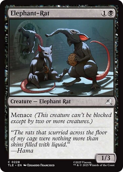 Elephant-Rat - Foil