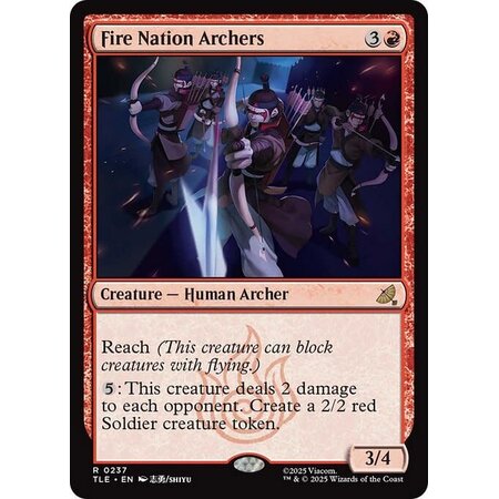 Fire Nation Archers - Foil