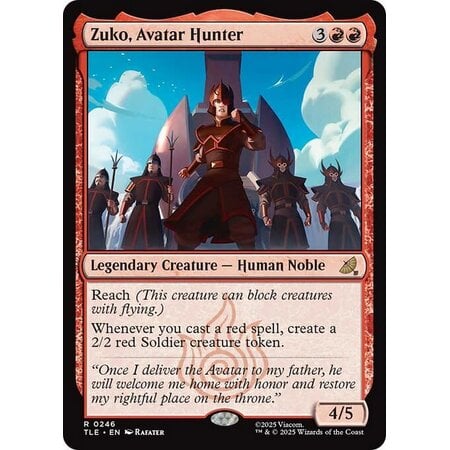 Zuko, Avatar Hunter - Foil