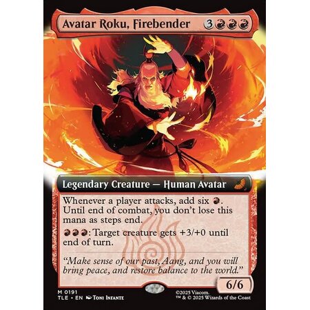 Avatar Roku, Firebender - Foil