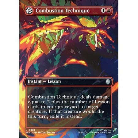 Combustion Technique - Foil
