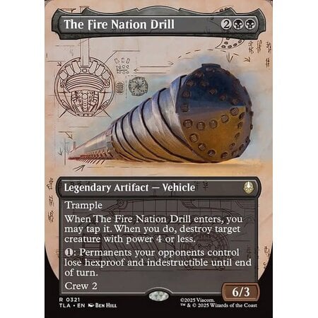 The Fire Nation Drill - Foil