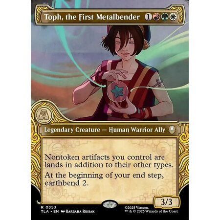 Toph, the First Metalbender - Foil