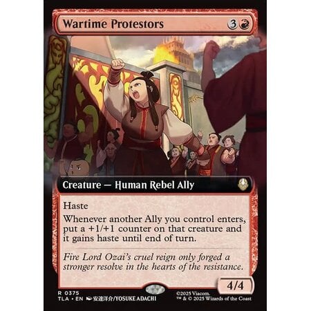 Wartime Protestors - Foil
