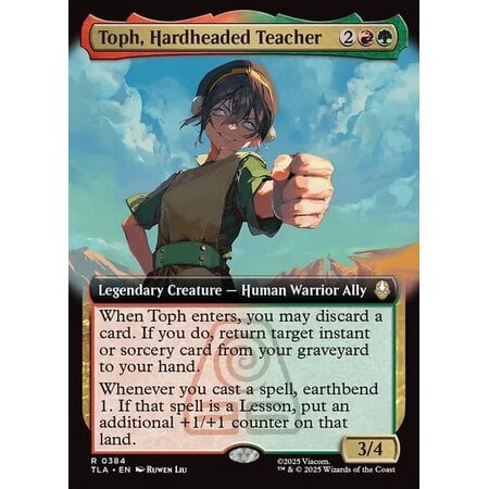 Toph, Hardheaded Teacher - Foil