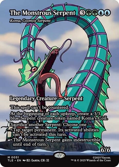 Koma, Cosmos Serpent (The Monstrous Serpent)