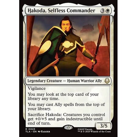 Hakoda, Selfless Commander - Foil