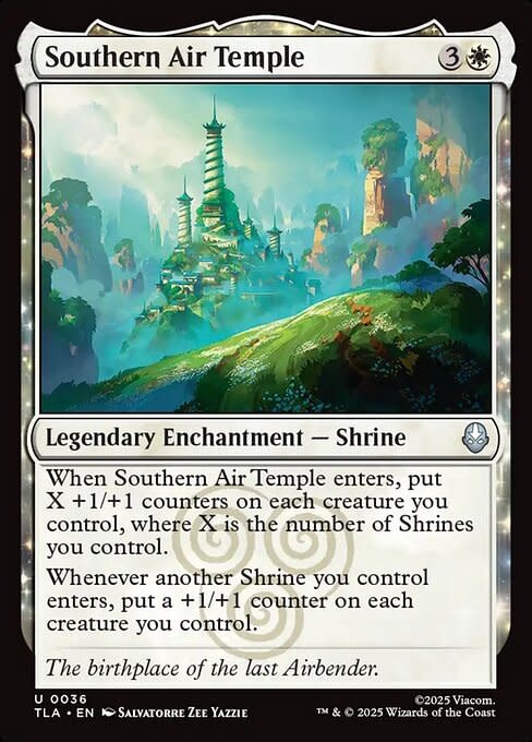 Southern Air Temple - Foil