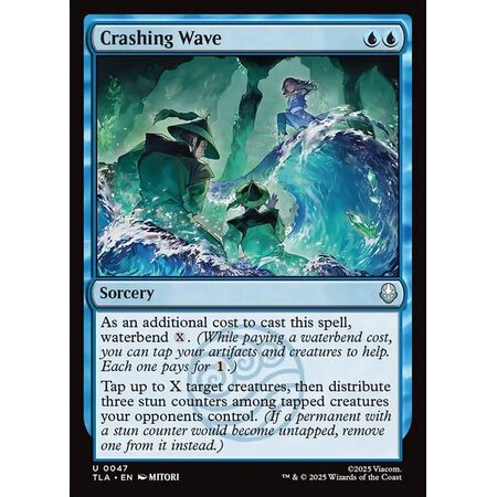 Crashing Wave - Foil
