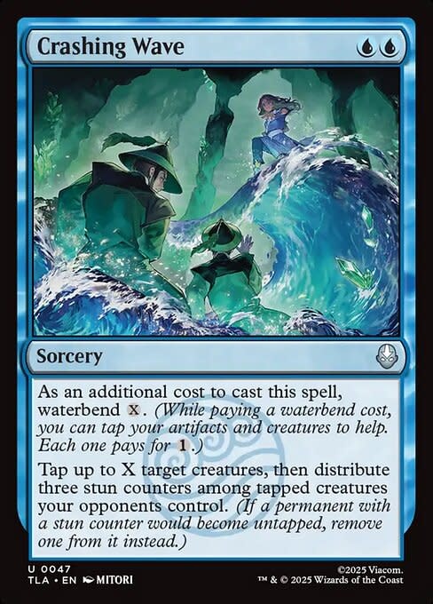 Crashing Wave - Foil