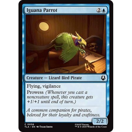 Iguana Parrot - Foil
