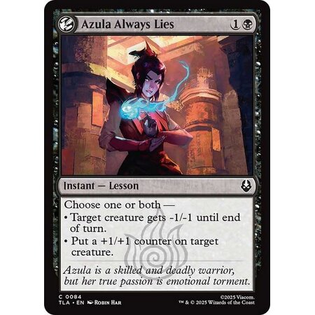 Azula Always Lies - Foil