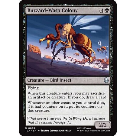 Buzzard-Wasp Colony - Foil