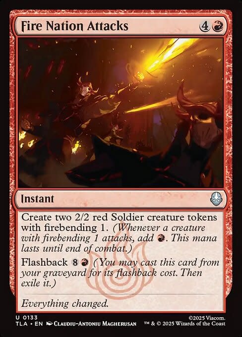 Fire Nation Attacks - Foil