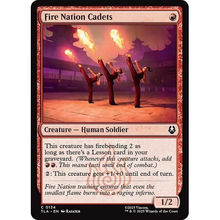 Fire Nation Cadets - Foil