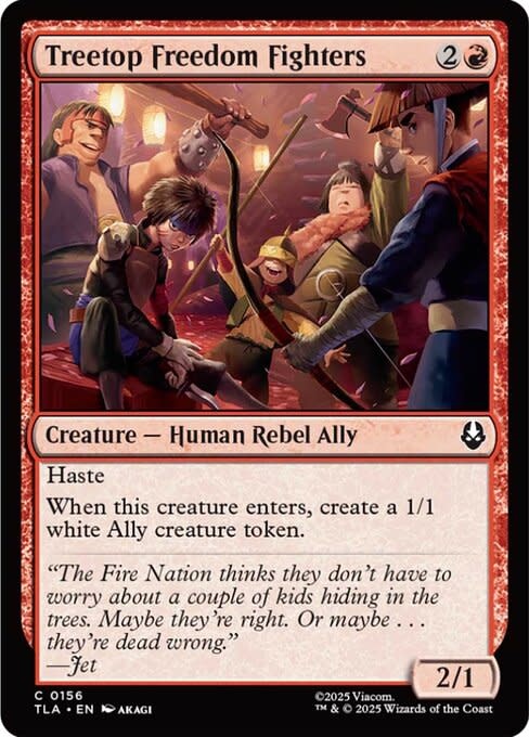 Treetop Freedom Fighters - Foil